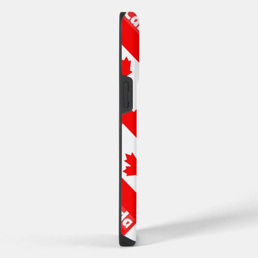 Personalisierte Fahne Patriotic Canada iPhone Hülle (Rechte Seite)