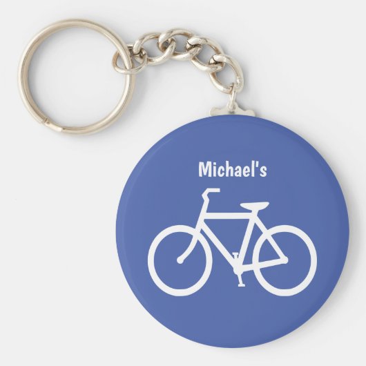 Personalisierte Fahrradsperre Kontur Schlüsselanhänger (Vorne)