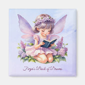 Personalisierte Fairy Art Freya Dreams Magnet (Vorne)