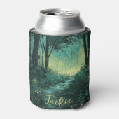 Personalisierte Fairy Forest Fantasy Art Dosenkühler (Kanne Vorderseite)