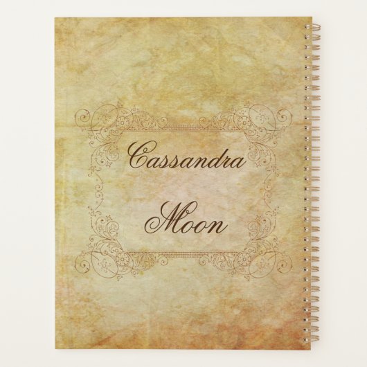 Personalisierte Fairy Tale Planer (Rückseite)