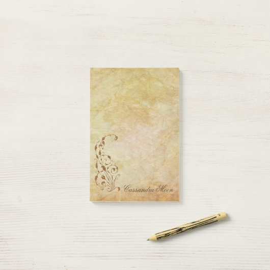 Personalisierte Fairy Tale Post-it Klebezettel (Auf Schreibtisch)