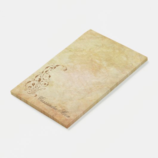 Personalisierte Fairy Tale Post-it Klebezettel (angewinkelt)