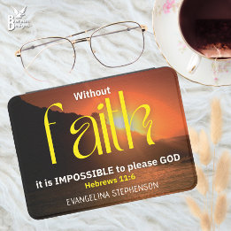 Personalisierte FAITH Hebräer Schrift Christen