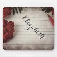 Personalisierte Fall Floral Design mit Stift und P