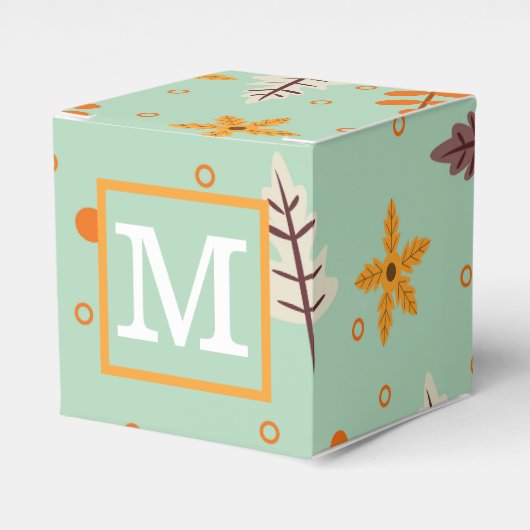 Personalisierte Fall-Gefallen-Box Geschenkschachtel (Vorderseite)