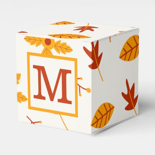 Personalisierte Fall-Gefallen-Box Geschenkschachtel (Vorderseite)