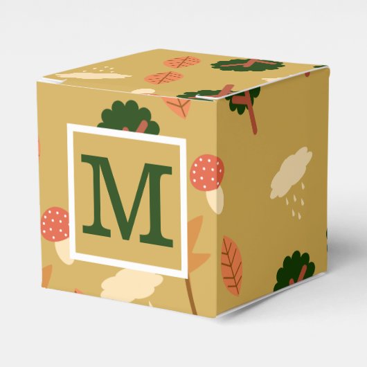 Personalisierte Fall-Gefallen-Box Geschenkschachtel (Vorderseite)
