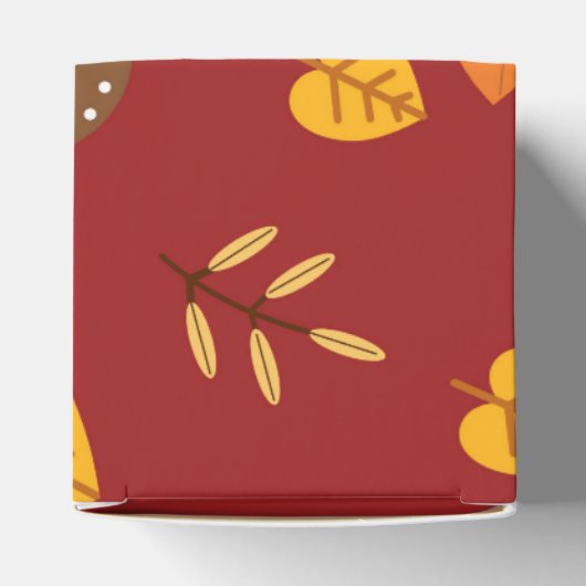 Personalisierte Fall-Gefallen-Box Geschenkschachtel (Oben)