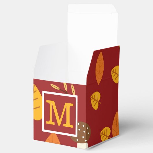 Personalisierte Fall-Gefallen-Box Geschenkschachtel (Geöffnet)