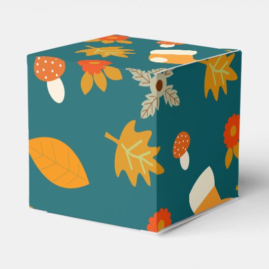 Personalisierte Fall-Gefallen-Box Geschenkschachtel (Rückseite)