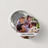 Personalisierte Familie Button (Vorne & Hinten)