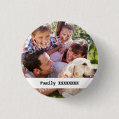 Personalisierte Familie Button (Vorderseite)