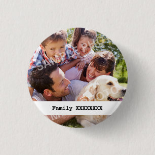 Personalisierte Familie Button