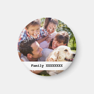 Personalisierte Familie Magnet