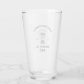 Personalisierte Familie Wiedersehen Vathers Tag Cu Glas (Rückseite)