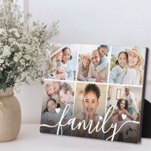 Personalisierte Familien-Foto-Collage
