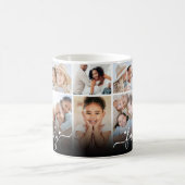 Personalisierte Familien-Foto-Collage Kaffeetasse (Mittel)