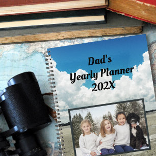 Personalisierte Familien-Jahresplaner-Foto-Vorlage Planer