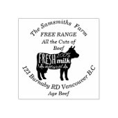 Personalisierte Familienbetriebe Gummistempel (Prägung)