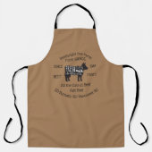 Personalisierte Familienbetriebe Schürze (Vorderseite)