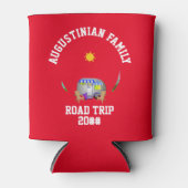 Personalisierte Familienfahrt Van Life Dosenkühler (Vorderseite)