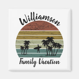Personalisierte Familienferien Magnet