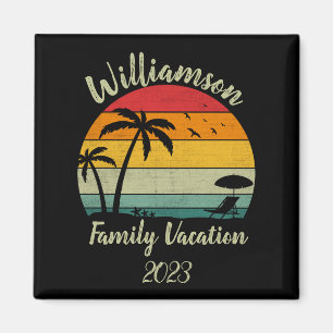 Personalisierte Familienferien Magnet