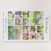 Personalisierte Familienfoto Collage Einzigartig g Puzzle (Horizontal)