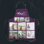 Personalisierte Familienfotocollage Wir Liebe Sie  Schürze<br><div class="desc">Passen Sie dieses Personalisierte Familienfoto Collage Wir Liebe Sie Mama Schürze Design Set für Ihre nächste große Geschenkidee. Dieses Design bietet eine personalisierte Schürze von Familiennamen, eine tolle personalisierte Geschenkidee für ein Geburtstagsgeschenk oder ein Weihnachtsgeschenk. Macht ein tolles Geschenk für deine Mutter oder Stiefmutter. Familie und Freunde werden diese personalisierte...</div>