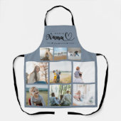 Personalisierte Familienfotografie Collage Wir Lie Schürze (Vorderseite)