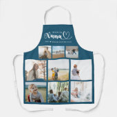 Personalisierte Familienfotografie Collage Wir Lie Schürze (Vorderseite)