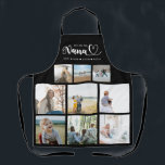 Personalisierte Familienfotografie Collage Wir Lie Schürze<br><div class="desc">Passen Sie dieses Personalisierte Familienfoto Collage Wir Liebe Sie Nana Schürze Design Set für Ihre nächste große Geschenkidee. Dieses Design bietet eine personalisierte Schürze von Familiennamen, eine tolle personalisierte Geschenkidee für ein Geburtstagsgeschenk oder ein Weihnachtsgeschenk. Macht ein großartiges Geschenk für eure Nana. Familie und Freunde werden diese personalisierte Foto Collage...</div>