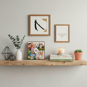 Personalisierte Familienfotos Fotoplatte