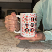 Personalisierte Familienfotos Tasse Licht und Luft