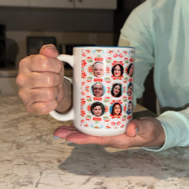 Personalisierte Familienfotos Tasse Licht und Luft