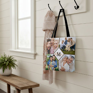 Personalisierte Familienfotos Tragetasche Tasche
