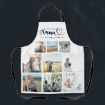 Personalisierte Familienfotosammlung Wir Liebe Sie Schürze<br><div class="desc">Personalisieren Sie dieses Personalisierte Familienfotocollage Wir Liebe You Nana Schürze Design Set für Ihre nächste große Geschenkidee. Dieses Design beinhaltet die Schürze personalisierter Familiennamen, eine tolle personalisierte Geschenkidee für ein Geburtstagsgeschenk oder ein Weihnachtsgeschenk. Macht ein großartiges Geschenk für deine Nana. Familie und Freunde werden diese personalisierte Foto Kollektion Name Schürze...</div>