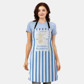 Personalisierte Familienküste Lemon Beach House De Schürze (Getragen)