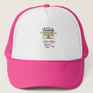 Personalisierte Familienwiedervereinigungsmütze Be Truckerkappe