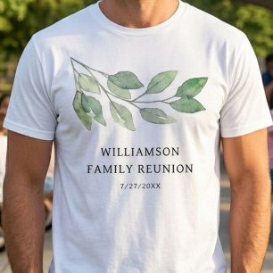 Personalisierte Familienzusammenkunft T-Shirt