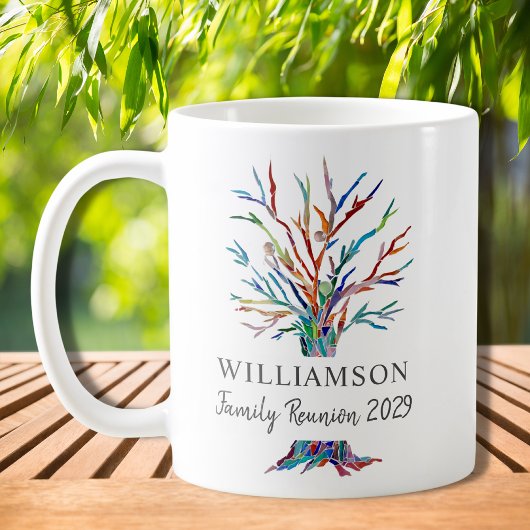 Personalisierte Family Tree Family Wiedersehen Kaf Kaffeetasse