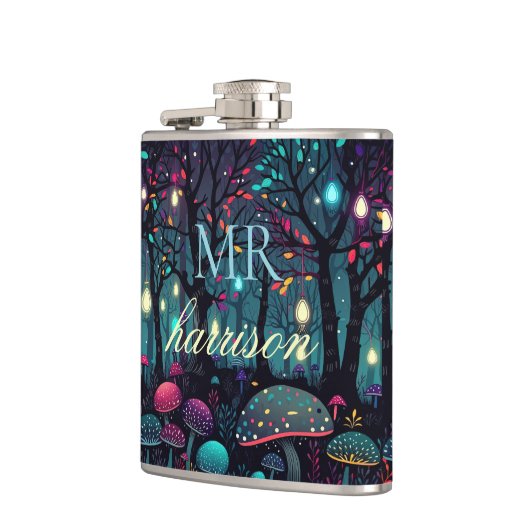 Personalisierte Fantasy-Fantasy-Flasche Flachmann (Links)