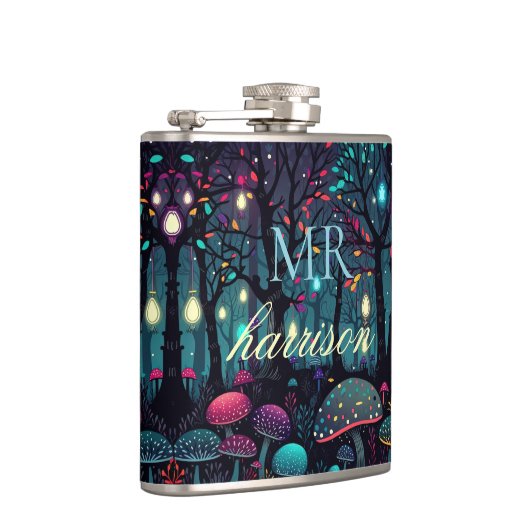 Personalisierte Fantasy-Fantasy-Flasche Flachmann (Rechts)