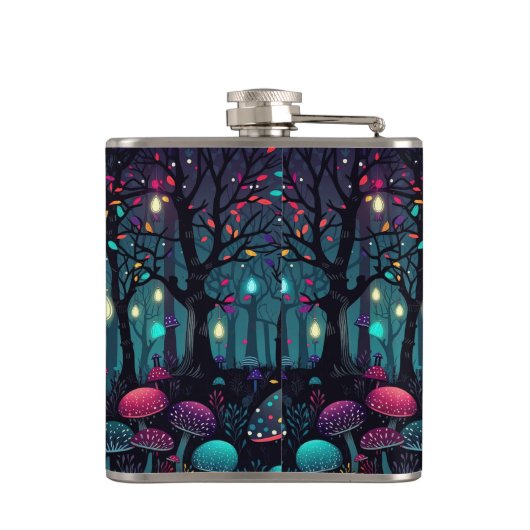 Personalisierte Fantasy-Fantasy-Flasche Flachmann (Rückseite)