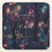 Personalisierte Fantasy-Fantasy-Kunst Rechteckiger Pappuntersetzer (Vorderseite)