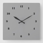 Personalisierte Farbe der Schwarz-Grauen Uhr (Vorderseite)