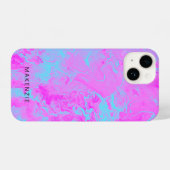 Personalisierte Farbe mit Gürtel iPhone Hülle (Rückseite (Horizontal))