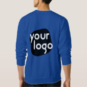 Personalisierte Farbe Moderne Hinzufügen von Name Sweatshirt (Rückseite)