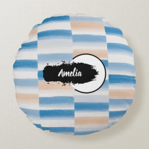 Personalisierte Farbe Rundes Kissen